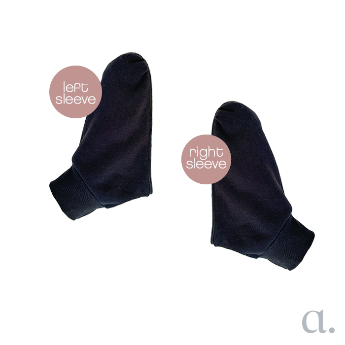 Audrey Sleeves | Black