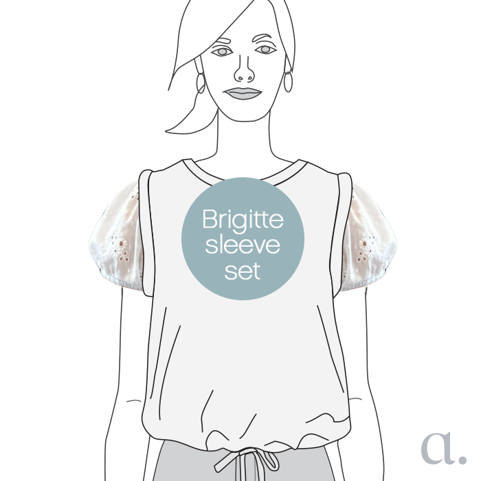 Brigitte Cap Sleeves | White Eyelet