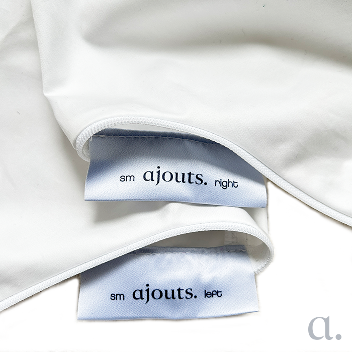 Betty Sleeves | White Cotton