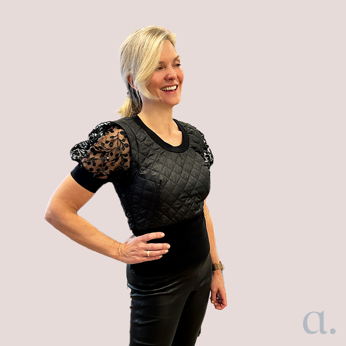 Chamonix Vest | Black Puff