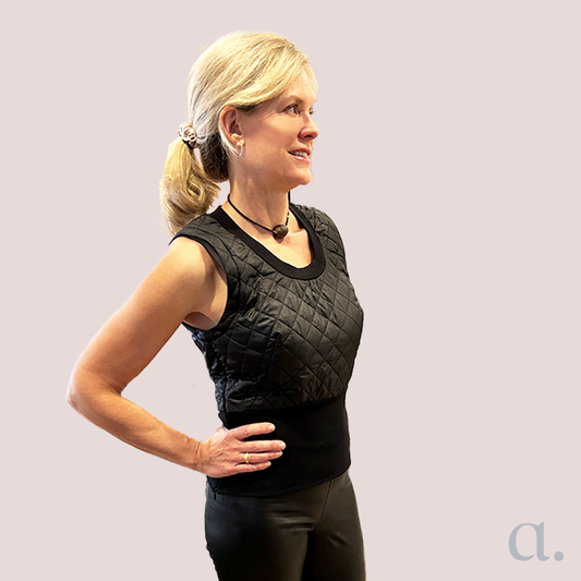 Chamonix Vest | Black Puff